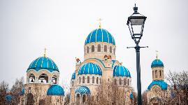 Kashirskoye, Temple of the Holy Trinity, Moscow, 2020