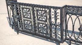 Exclusive fence grille