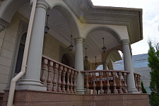 Landscaping in a private home in Almaty, Kazakhstan