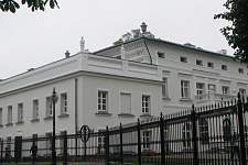 The territory of the hotel complex, in August 2011, the Kaliningrad region