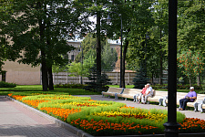 Square on the street. Komsomol. 2014