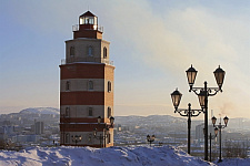 Lighthouse and Murmansk