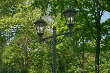 Lanterns, Bishkek, Kyrgyzstan, Government House Square, 2023