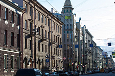Leo Tolstoy Square, St. Petersburg, 2020