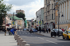 Pyatnitskaya Street, in August 2014, Moscow
