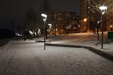 Reconstruction of the embankment along the street Schmidt in Shchelkovo, 2018