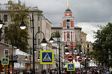 Pyatnitskaya Street, in August 2014, Moscow