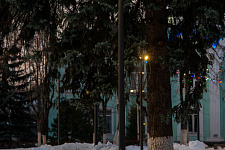 Railway Station Square station Bryansk-Orel and Square them. IN AND. Lenin Bryansk, 2020