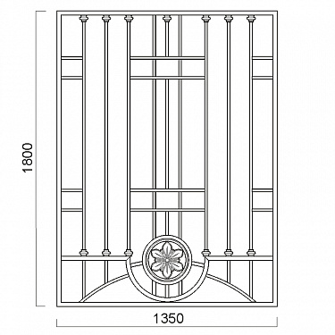 Window fence Ro.09