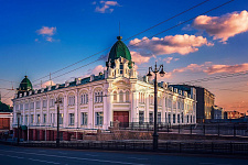 Reconstruction of the street. Lenin in Omsk