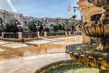 Alhazm - the largest shopping mall in Doha, Qatar, 2018