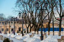 Railway Station Square station Bryansk-Orel and Square them. IN AND. Lenin Bryansk, 2020