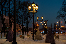 Railway Station Square station Bryansk-Orel and Square them. IN AND. Lenin Bryansk, 2020