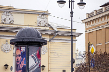 New lights at the Manege Square. 2015