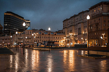 Tverskaya Zastava in Moscow, 2017