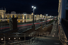 Reconstruction of the street. Lenin in Omsk