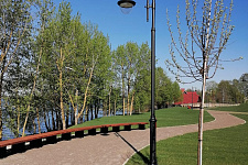 Lanterns, Valdai. Sports complex, 2022