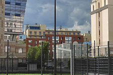 Gazprom School on Krestovsky Island in St. Petersburg