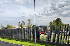 Gazprom School on Krestovsky Island in St. Petersburg