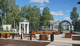 Memorial to the participants of the Great Patriotic War in the village of Krasnozatonsky, Syktyvkar, 2025
