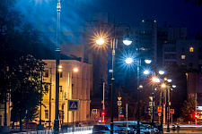 Cast-iron lanterns in Yekaterinburg