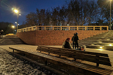 Square "City Garden", Glazov, Udmurtia, 2019