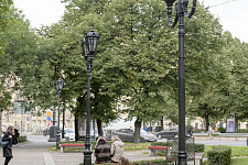 Obukhov area in St. Petersburg. 2017