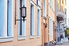 Sconces on Tverskoy Boulevard in Moscow