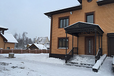ARCHITECTURAL awnings and fencing for a country house, 2016.