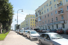 Soviet area in Voronezh, 2018