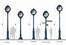 STREET CLOCKS 1.Т10.1.0.W01-05