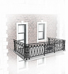 Balcony railing B.14