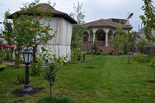 Landscaping in a private home in Almaty, Kazakhstan