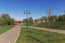 Lanterns, Valdai. Sports complex, 2022