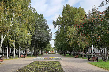 Spring Street in Kemerovo, 2019