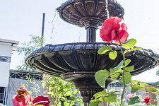 Cast iron fountain in St. Petersburg