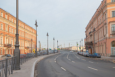 Truda square, Saint-Petersburg. 2021