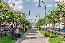Prospect Chernyshevskogo, in October 2010, St. Petersburg