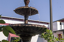 Cast iron fountain in St. Petersburg