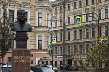 New lights at the Manege Square. 2015