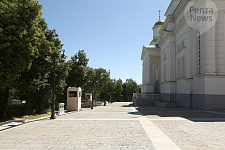 Cathedral Square in Penza, 2019