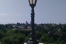 Lighting Monastery in Yelets, 2019