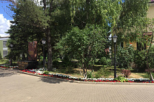 Lighting inside the plant "Metallurg Tulamash", Tula, 2018
