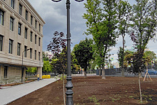 Gazprom School on Krestovsky Island in St. Petersburg