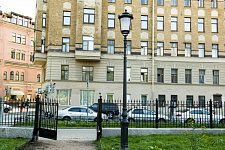 Ovsyannikovsky garden, in December 2013, St. Petersburg