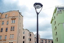 Square near Clement lane. Moscow, 2016