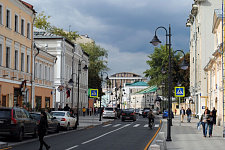 Pyatnitskaya Street, in August 2014, Moscow