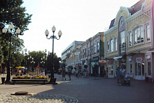 Pedestrianized street, Yeisk