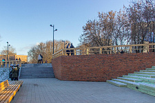 Square "City Garden", Glazov, Udmurtia, 2019