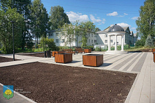 Memorial to the participants of the Great Patriotic War in the village of Krasnozatonsky, Syktyvkar, 2025